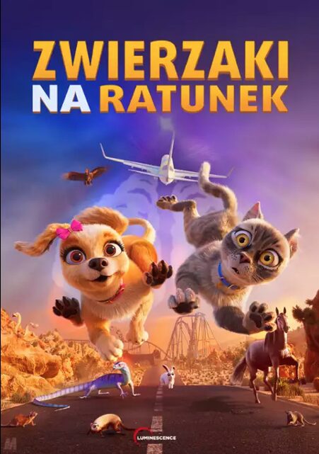 KINO FERIE - " Zwierzaki na ratunek" / 20 lutego, PIĄTEK , godz. 10.00