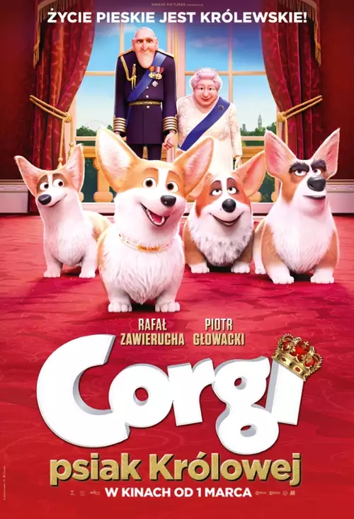 "Corgi. Psiak królowej" - 7 sierpnia - piątek, godz. 14:00