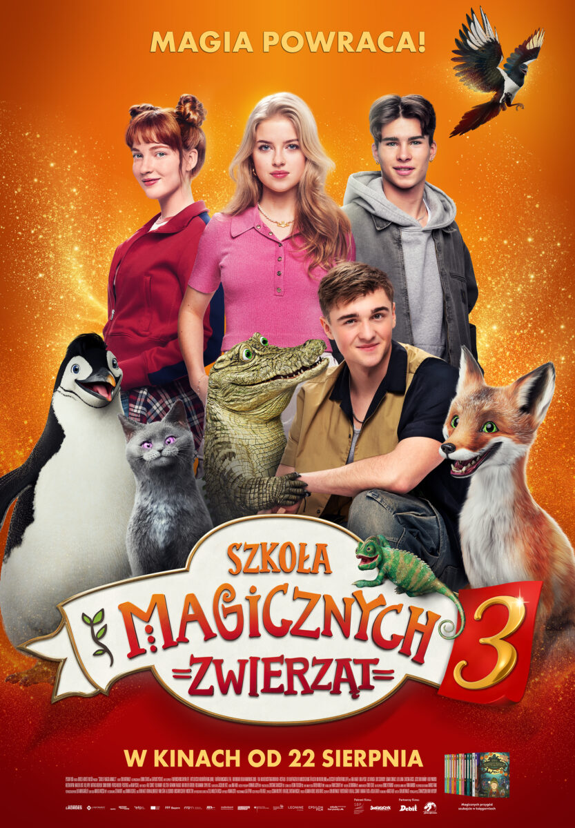 "Szkoła magicznych zwierząt 3" - 12 września - sobota, godz. 11:00